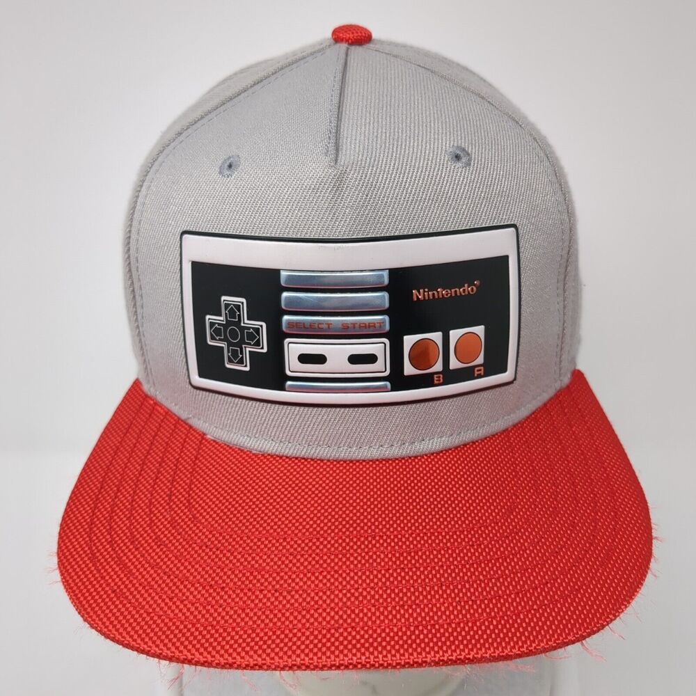 Nintendo Nes Controller Snapback Hat Multi One Si… - image 2